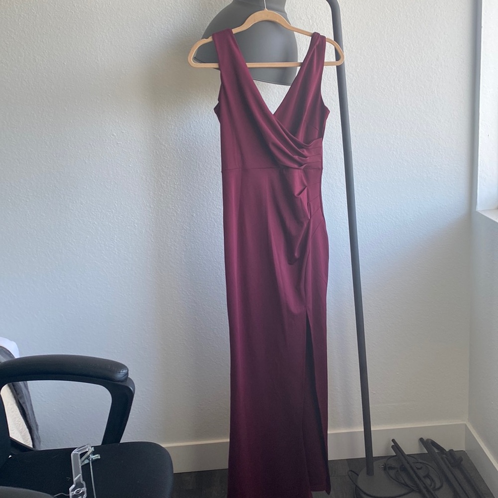 NEW burgundy dress